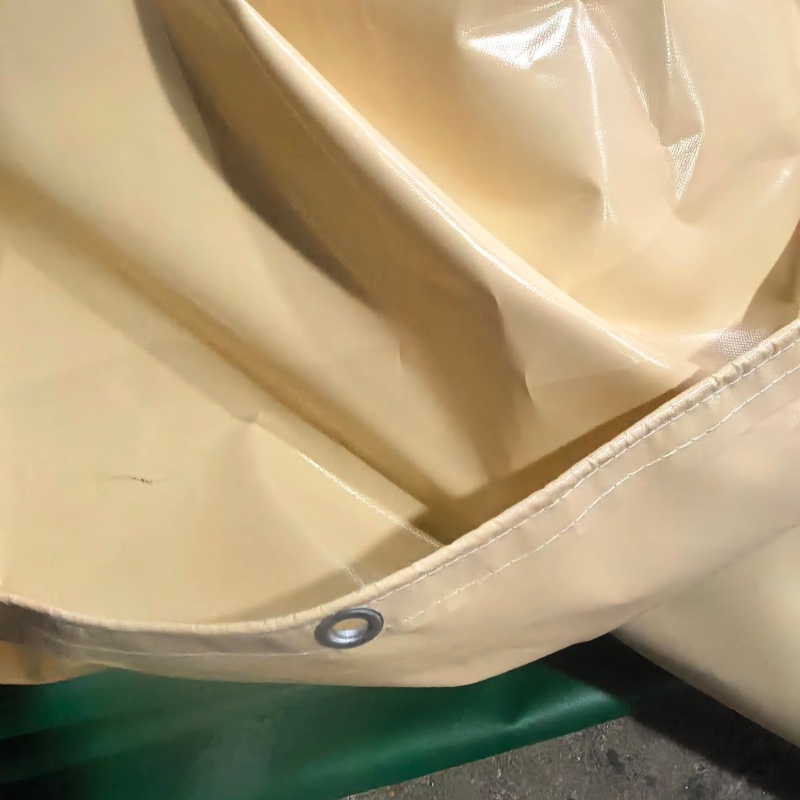 beige anpassbare wasserdichte PVC-Plane
